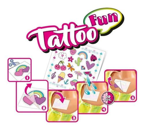 Muñeca Steffi Sl Tattoo Fun Con Accesorios 105733464