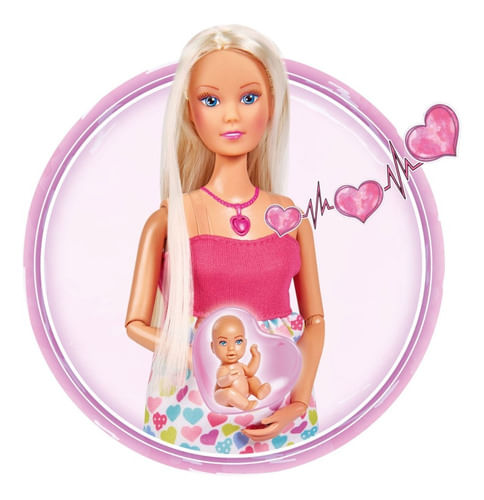Muñeca Steffi Sl Bebe Recién Nacido 105733480