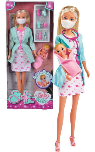 Muñeca Steffi Sl Pediatra Baby Doctor 105733493