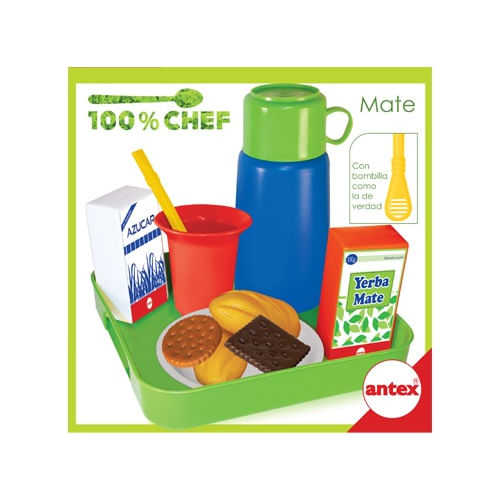 Antex 100% Chef Set De Mate En Bandeja 1158