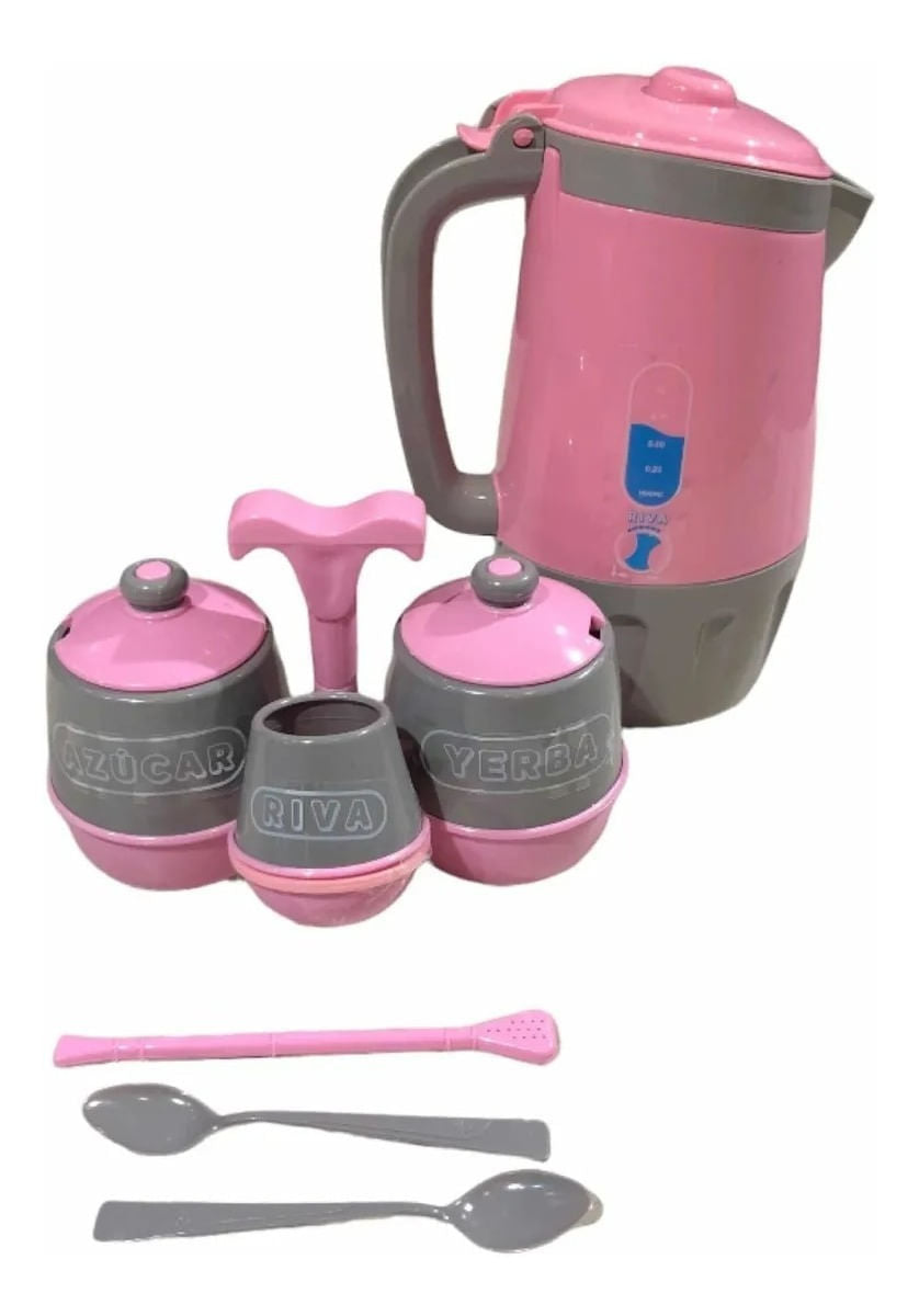 Juego De Mate Con Pava Electrica 103