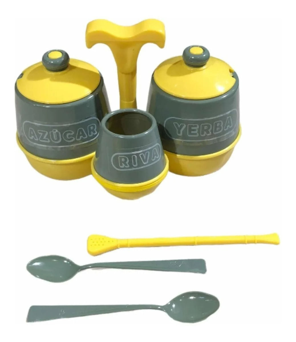 Juego De Mate Con Pava Eléctrica En Bandeja 104