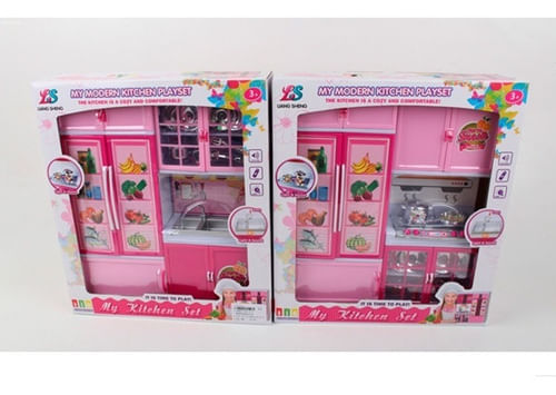 Mi Set De Cocina 2 Pcs Alacena Y Heladera 1718897