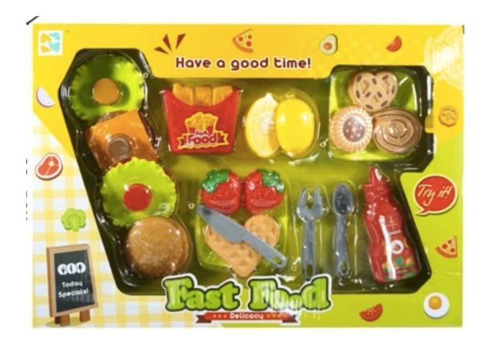 Set De Comida Rapida Fast Food Shine 1997201