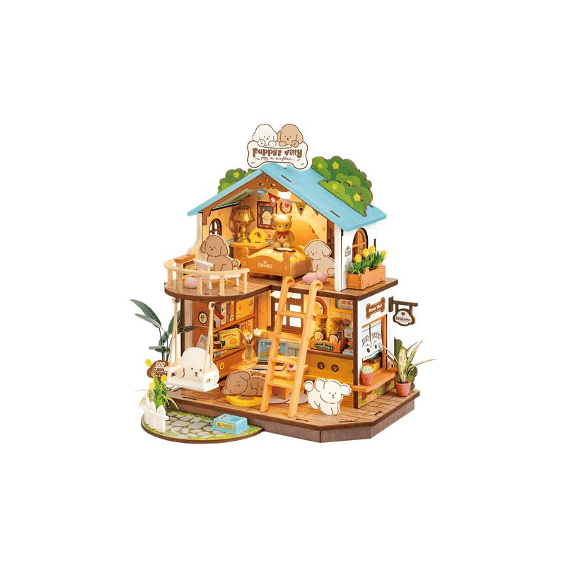 Robotime Puzzle Rolife Puppy's Cozy Villa DG169