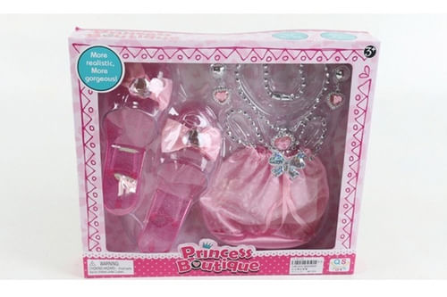 Set Princesa Corona Y Zapatos 1581504