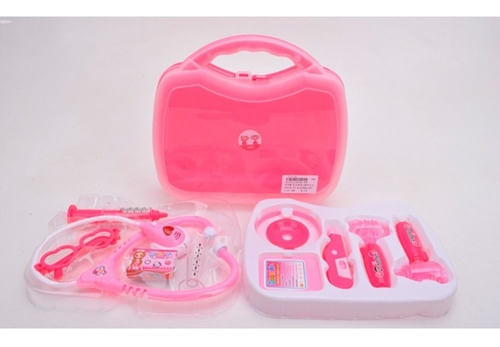 Valija De Doctor con luz Y Sonido Rosa 1816912