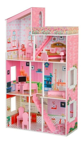 Casa De Muñecas De Madera Tillington 41023 Plum
