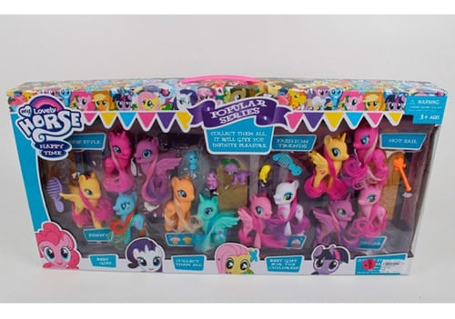 My Lovely Horse Set 12 Ponys Adorables 1728829