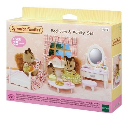 Sylvanian Set De Dormitorio Y Tocador 05285sy