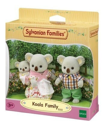 Sylvanian Familia De Koalas 3 Figuras 05310sy