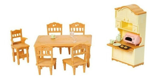 Sylvanian Set De Comedor 22 Piezas 05340sy