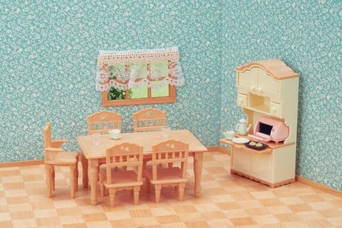 Sylvanian Set De Comedor 22 Piezas 05340sy