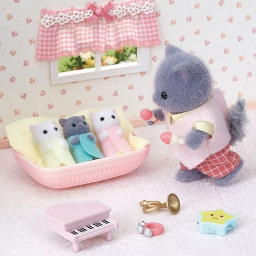 Sylvanian Trillizos De Gato Persa 05458sy