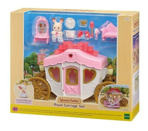 Sylvanian Set Carruaje Real Con 1 Figura 05543sy