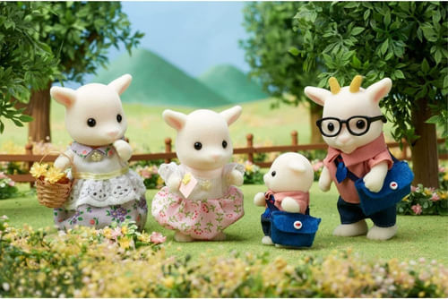 Sylvanian Familia De Cabras 4 Figuras 05622sy