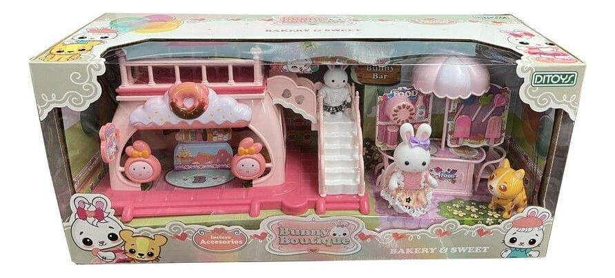 Bunny Boutique Panaderia Y Dulces Con Accesorios 2558
