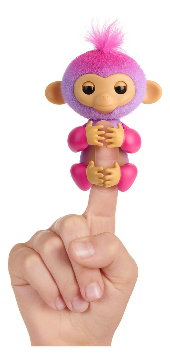 Fingerlings Monito Interactivo Charli Violeta 3117