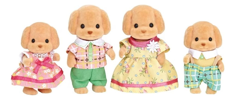 Sylvanian Families Familia Perro Caniche 5259