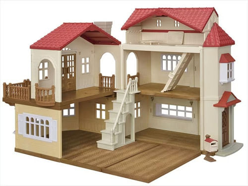 Sylvanian Families Casa con Luces - El atico secreto- Casa de Muñecas 5708