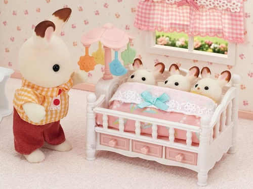 Sylvanian Families La Cunita de Los Trillizos 5534