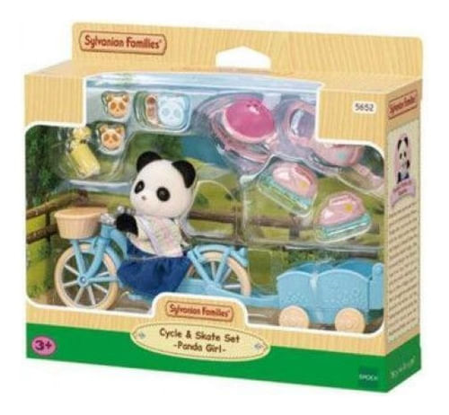 Sylvanian Families Set de bicicleta y patines Rosalina Panda Pookie 5652