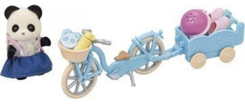 Sylvanian Families Set de bicicleta y patines Rosalina Panda Pookie 5652
