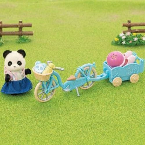 Sylvanian Families Set de bicicleta y patines Rosalina Panda Pookie 5652