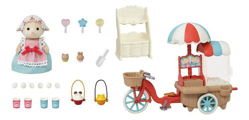 Sylvanian Families Puesto de palomitas de Barbara Oveja 5653