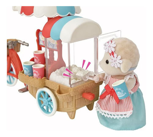 Sylvanian Families Puesto de palomitas de Barbara Oveja 5653