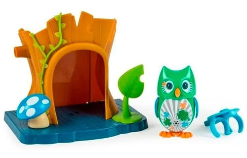 Búhos Interactivos Digiowls Con Casita Árbol 88359