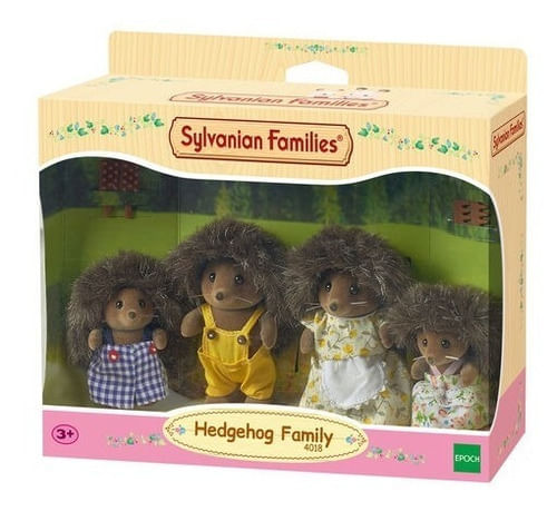 Sylvanian Familia De Erizos 4 Figuras 4018sy