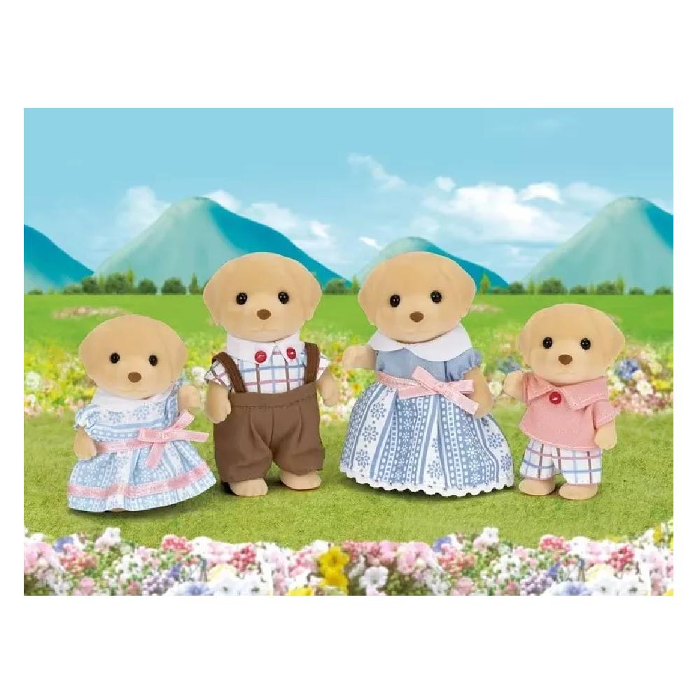Sylvanian Familia de Perros Labradores 5182SY