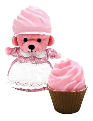 Muñeca Cupcake Bears Oso Reversible Con Aroma