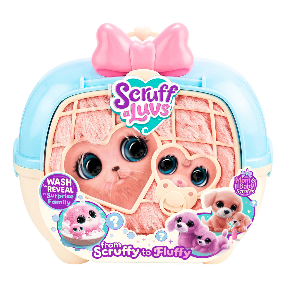 Scruff-a-Luvs Mama y Bebe Perritos 30192