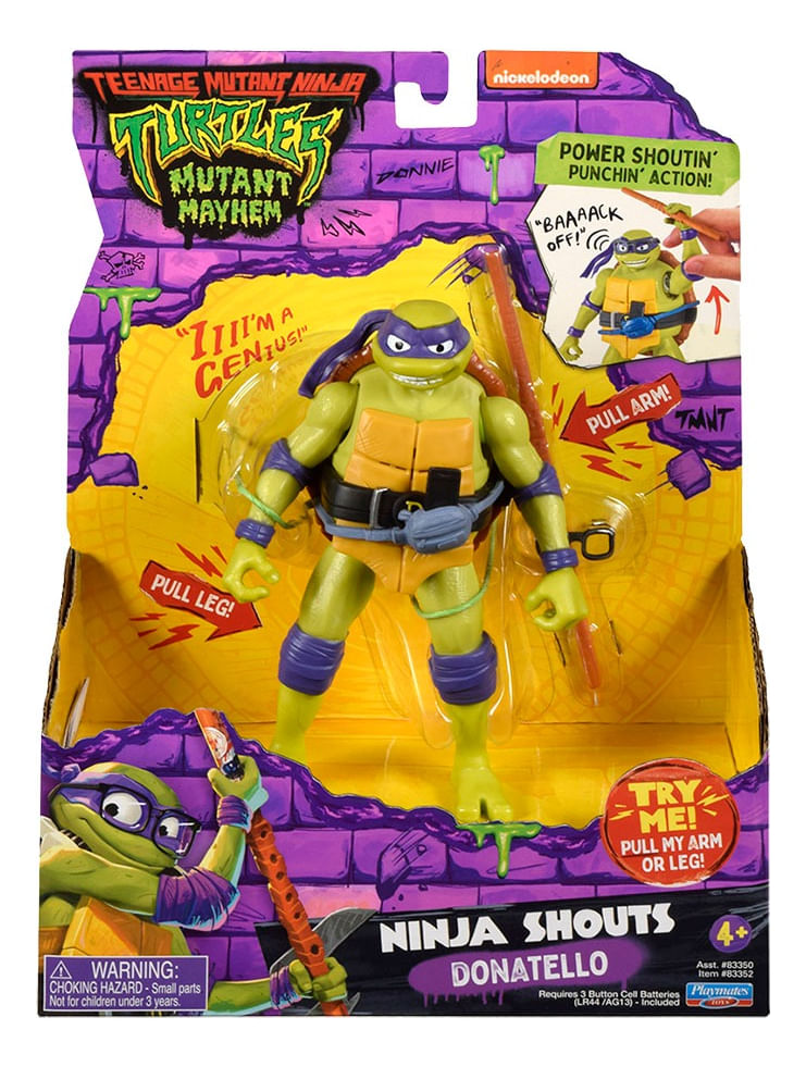 Tortugas Ninja Set Figura De Luxe Con Accesorios 83350