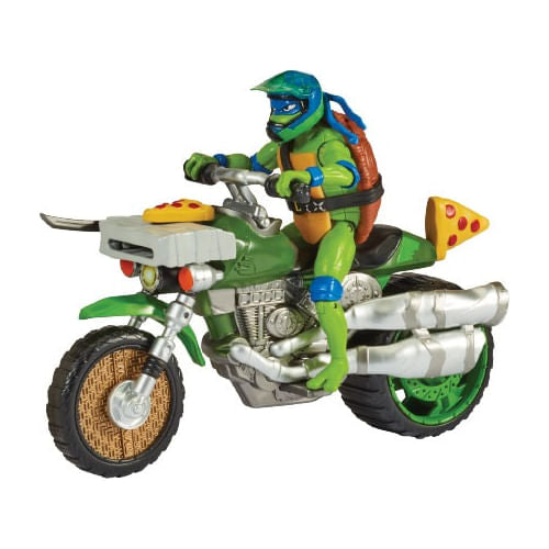 Tortugas Ninja Set Figura Articulada Con Vehiculo 83430