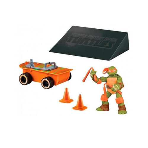 Tortugas Ninja Set De Juego Vehiculo con figura 94000