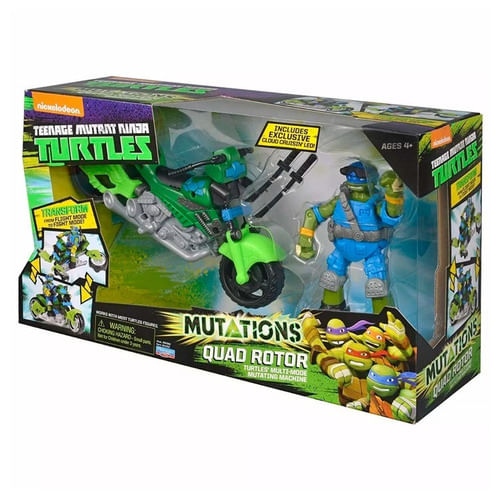 Tortugas Ninja Set De Juego Vehiculo con figura 94000