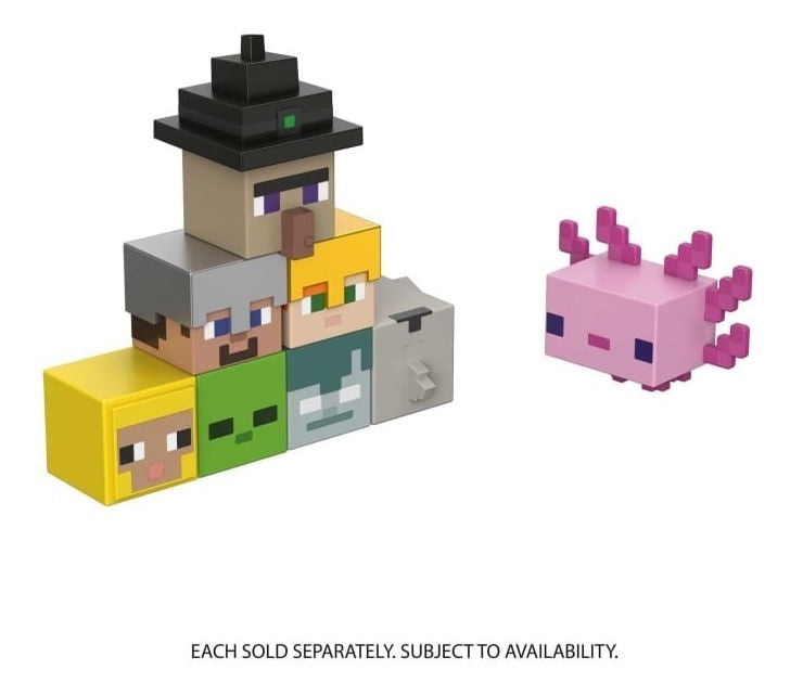 Minecraft Cabezas Mini Figura Hdv64 Mattel