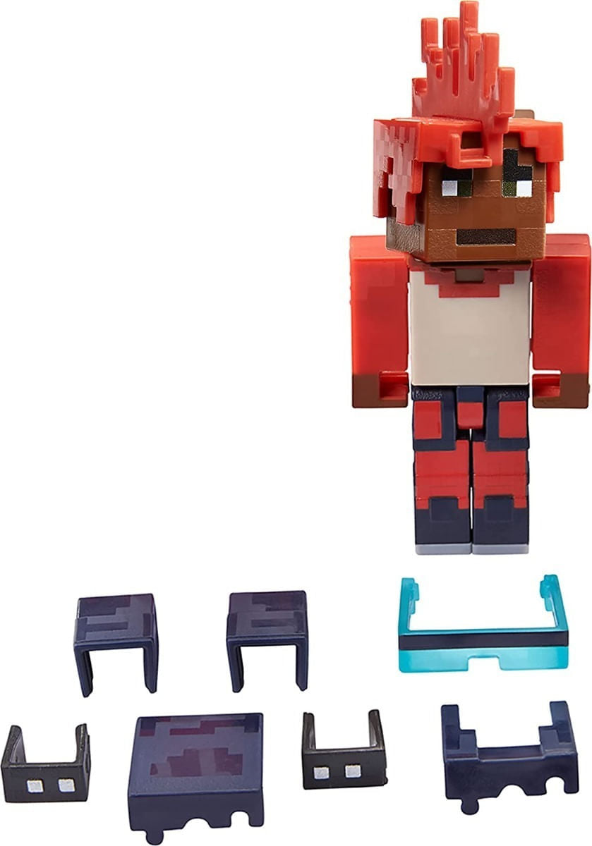Minecraft Creator Figura Con Accesorios Hjg74 Mattel