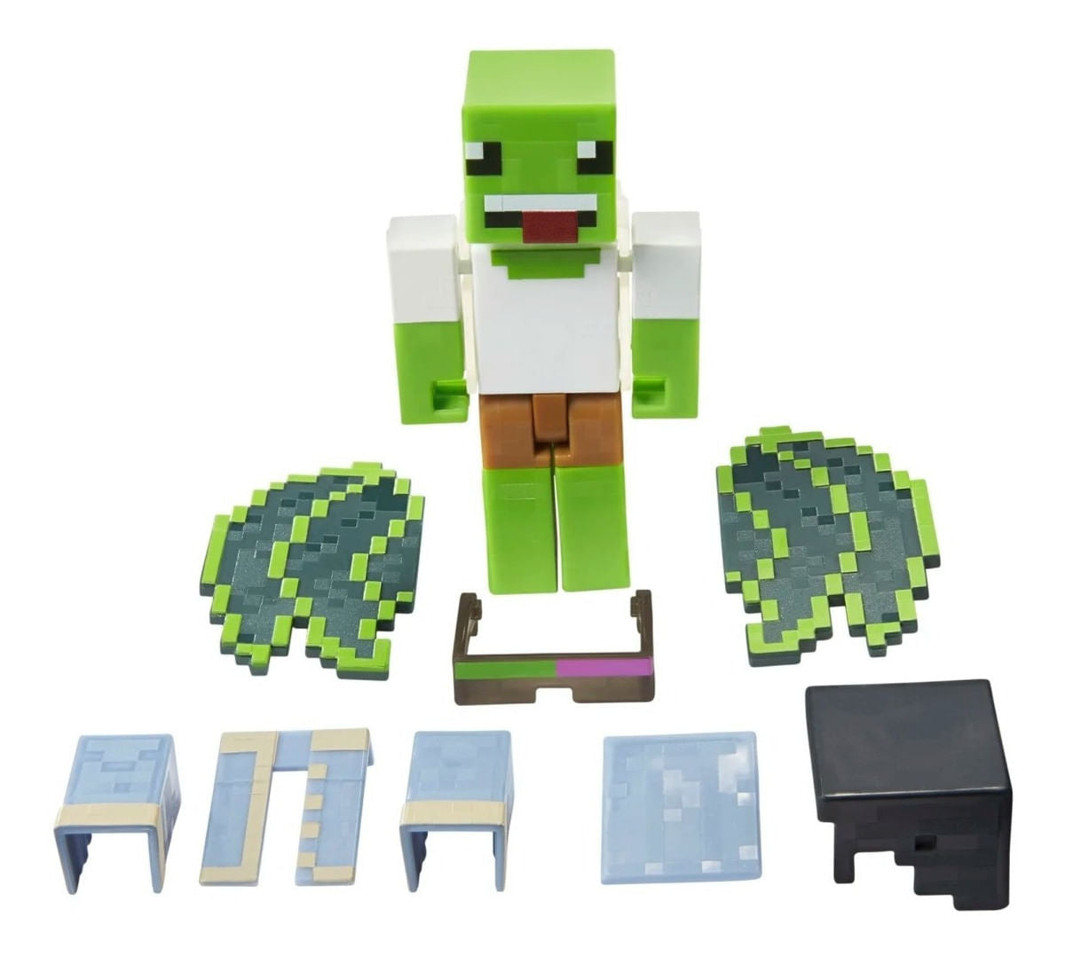Minecraft Creator Figura Con Accesorios Hjg74 Mattel