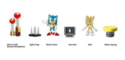 Figura Sonic Playset The Hedgehog Diorama 40468