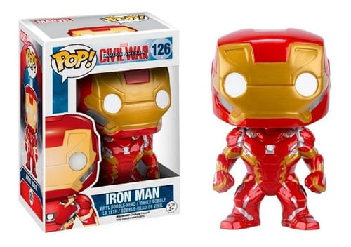 Funko Pop Marvel Civil Wariron Man 126 7224