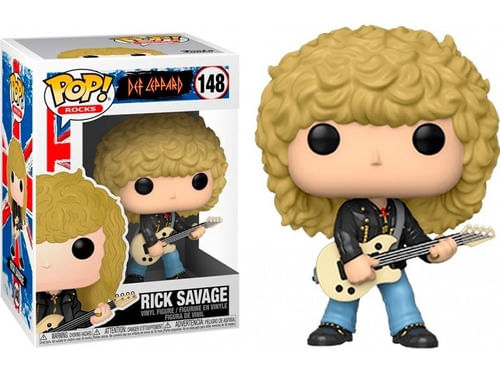 Funko Pop Rocks Def Leppard Rick Savage 148 40126