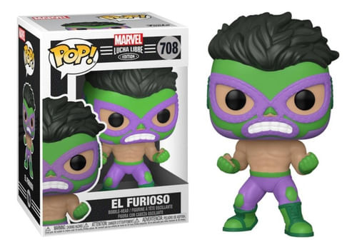 Funko Pop Marvel Luchadores Hulk 53870 708 At