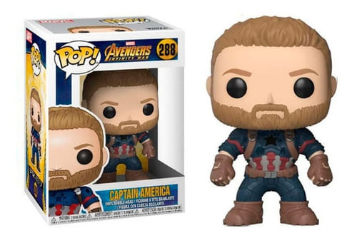 Funko Pop Marvel Infinity War Captain America 26466 288 At
