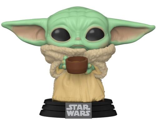 Funko Pop Star Wars The Mandalorian The Child With Cup 378