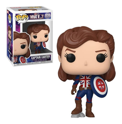 Funko Pop Marvel What If...? Captain Carter 870 55811 At