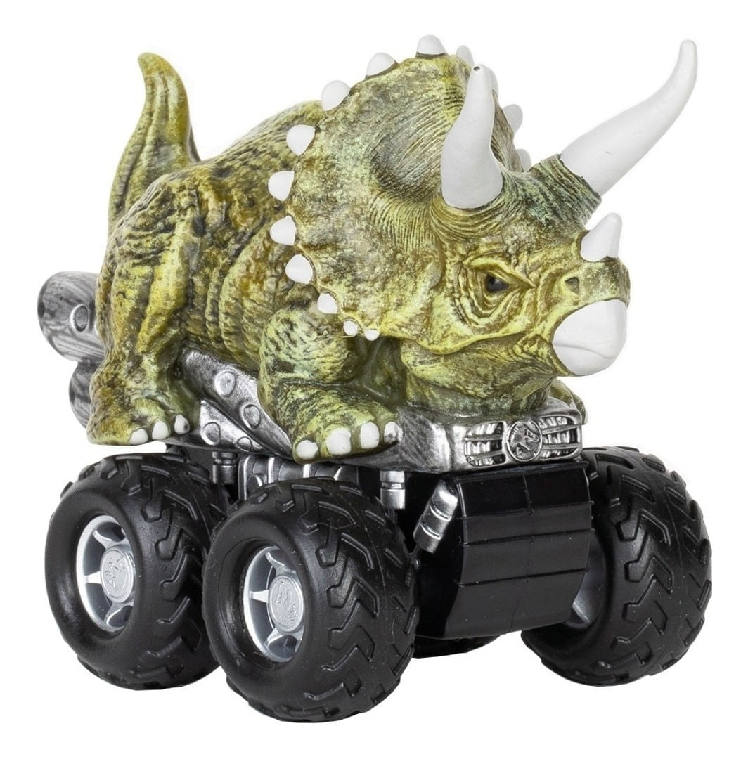 Jurassic World Zoom Riders Vehículo Pull Back Tm-jw-zrc1